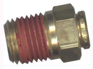 Brass Push Connector (Sizes)