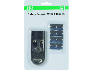 Smart Savers Safety Razor Scraper