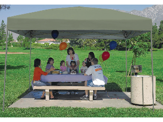 E-Z Up Olive Canopy 12 Ft