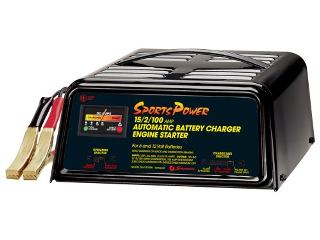 15/2/100 Amp Automatic Battery Charger