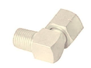 90 Degree Chrome Compression Elbow, 3/8 In x 1/2 In FPT