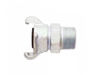 Crow Foot Coupler Male NPT 1 In Mallable Iron