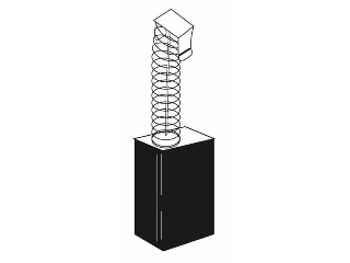 Carbon Brush 5 mm x 8 mm x 11 mm  (2/Card)
