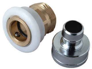 Snap Fit Faucet Aerator Adapter Coupler Male Thread