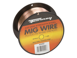 High Strength Mild Steel Mig Wire  0.035 In, 2 Lb