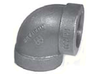 Extra Heavy Black 90 Degree Elbow 300 Lb