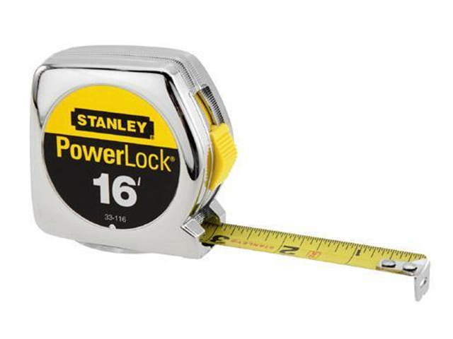 Powerlock Retractable Measuring Tape, 1/2 In x 3.5 M