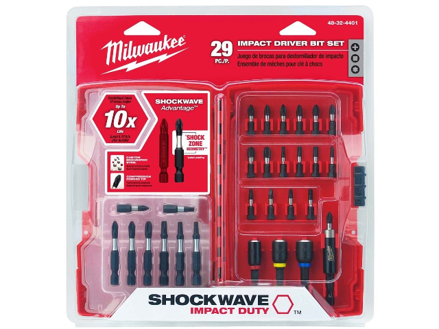 Milwaukee 48-32-4004 32-Piece Shockwave Impact Driver Bit Set
