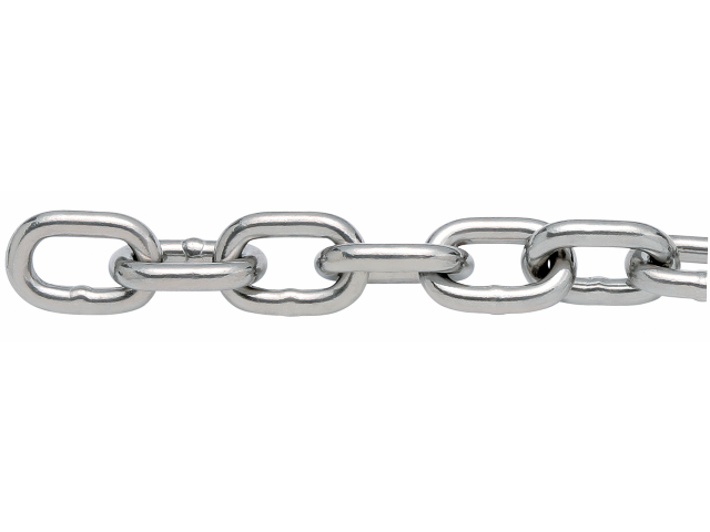 Stainless Steel Proof Coil Chain By The Foot - 3/4 - T316