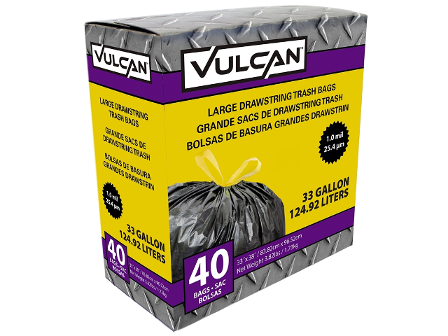 40 liter trash bolsas