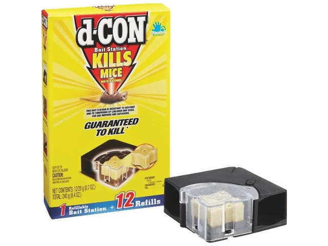 D-Con Bait Station Blocks For Mice