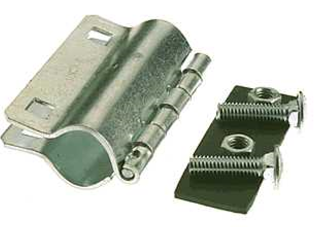 Galvanised pipe repair clamp deals
