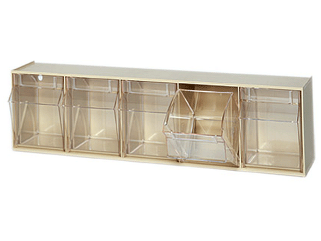 Cox Hardware And Lumber Tilt Bin Storage Cabinet 5 Drawer