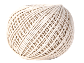 Cotton Cable Rope #24, 280 Ft Natural