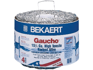 Gaucho 4-Point Barb Wire 15.5 Gauge 1320'