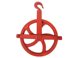 Well Pulley 12 In Diameter 1000 Lb Rating Steel