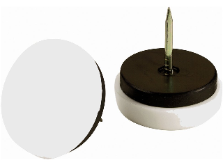 Furniture Glides Nail On (4) 5/8" Plastic