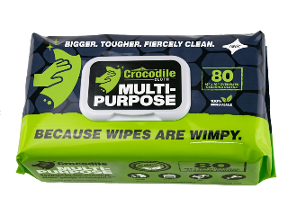 Crocodile Cloth Multi Purpose Cleaning Cloth, 80 Ct