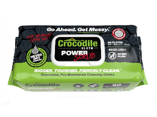 Crocodile Cloth Power Scrub, 80 Ct