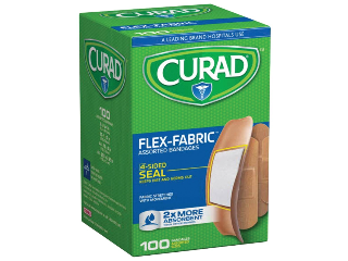 Flex- Fabric Assorted Bandage, 100 Pk