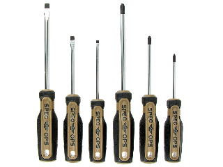 Spec Ops Screwdriver Set, 6 Pc