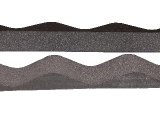 Foam Round Closure Strip, 3 Ft