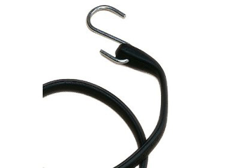 41 In Black Rubber Strap