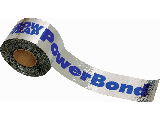 PowerBond Aluminum Window Wrap, 4 In x 100 Ft