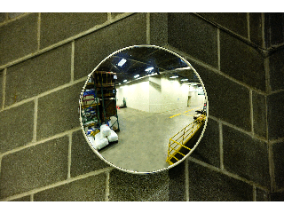 26 In Convex Acrylic Mirror