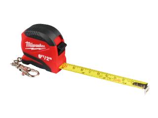 Milwaukee 6Ft/2M Keychain Tape Measure