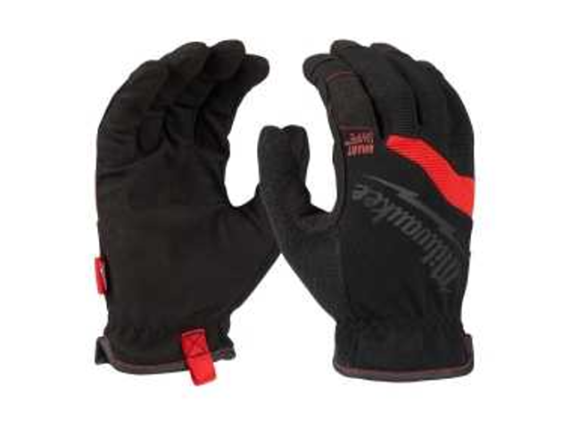 Milwaukee Synthetic Leather/Terry Cloth Work Glove, XL