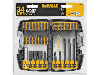 DeWalt Screwdriver Bit Set, 34 Pc