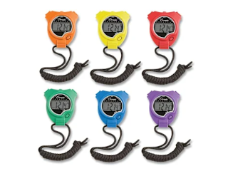 Digital Stop Watch (Assorted Colors)