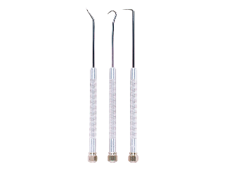 Knurled Handle Probe Set, 3 Pc