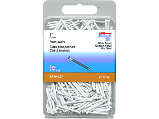 Panel Nails 1" 6 oz Pack (Various Colors)
