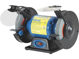 Bench Grinder With Lamp 6 In