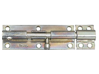 Barrel Bolt Heavy Duty 6" V831 Zinc Plated Steel