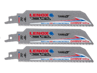 Lenox Reciprocating Saw Blade 6 In x 1 In, 3 Pk