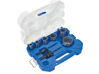 Lenox Plumbers CB Hole Saw Kit, 8 Pc