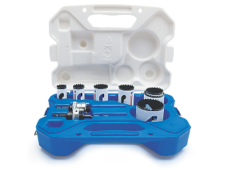 Contractor Speed Slot Hole Saw Kit, 9 Piece