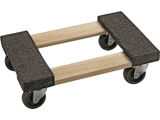 Wood Furniture Dolly, 18 In X 12 In