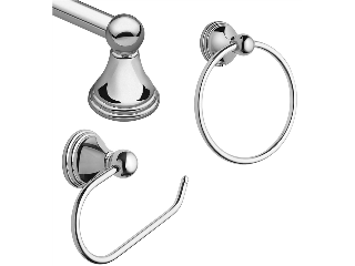 Moen Preston Bath Hardware Set, Chrome