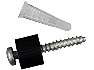Peg Board Stand-Off Spacers (6) w/ Screws