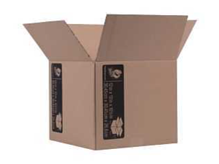 Duck Corrugated Shipping Box, 12 in x 12 in x 10 in