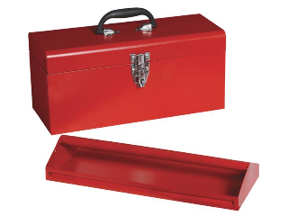 Metal Tool Box, 16 In