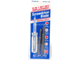 Replacement Bits For 6 In 1 Screwdriver