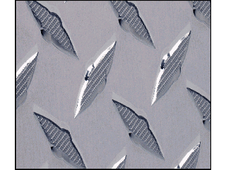 Brite Aluminum Diamond Plate .100 Thick