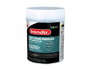 Bondo Fiberglass Reinforced Filler Paste, Qt