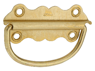 Chest Handles (2) 3-1/2" Brass Finish