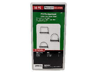 Project Master Round & Square PTO Pin Assortment, 10 Pc